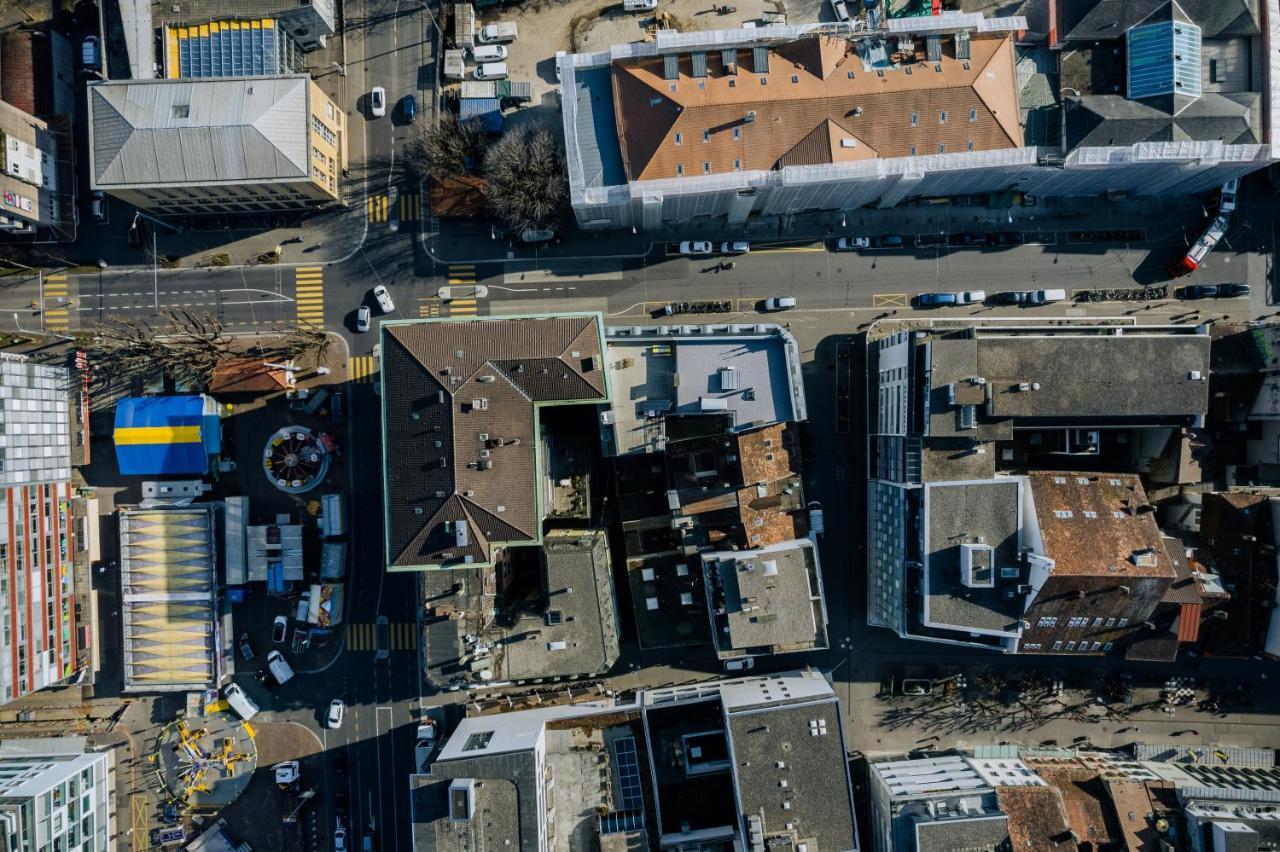 Eigene Wohnung Im Stadtzentrum Mit Wunderschoener Dachterrasse Biel Buitenkant foto