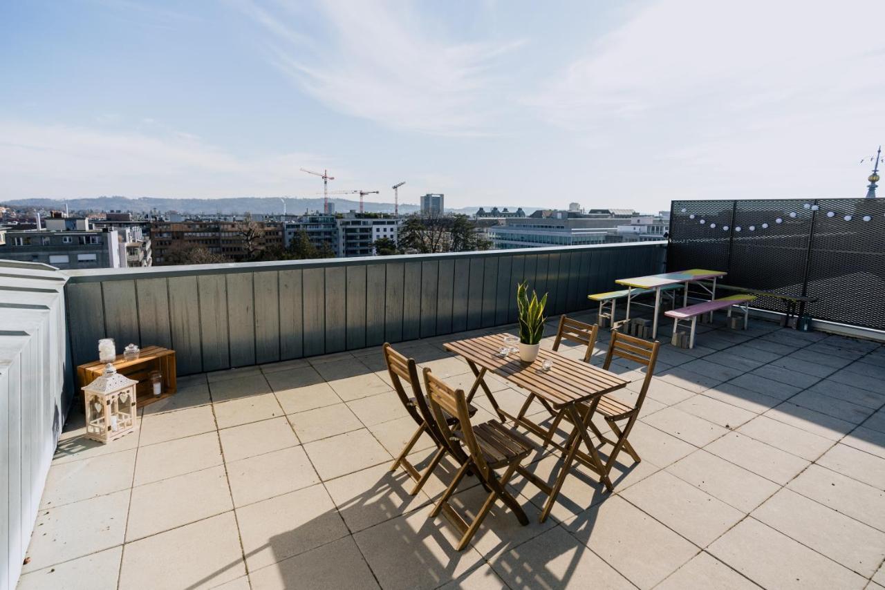 Eigene Wohnung Im Stadtzentrum Mit Wunderschoener Dachterrasse Biel Buitenkant foto